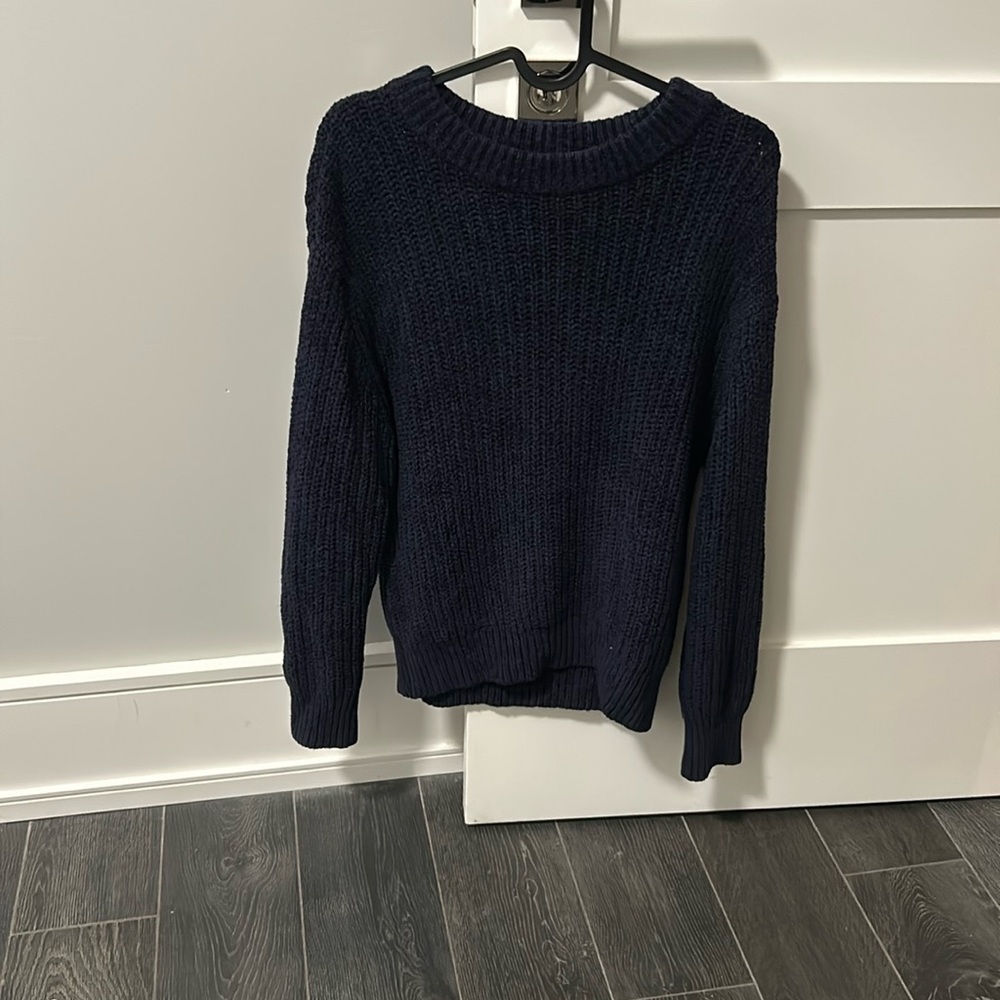 Wilfred navy knit